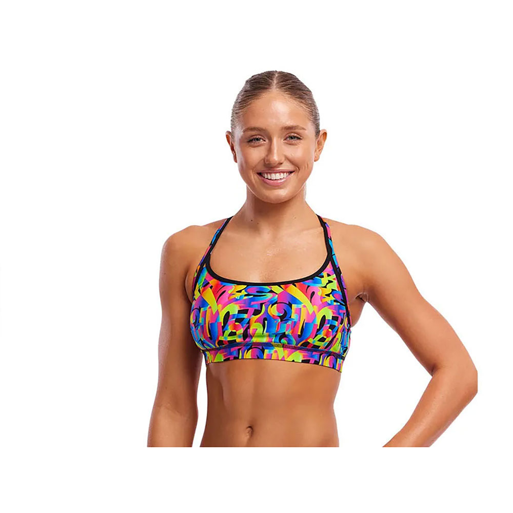 Funkita Sports Bikini Top Mehrfarbig AUS 8 Frau Funkita Sports Bikini Top Mehrfarbig AUS 8 Frau von Funkita