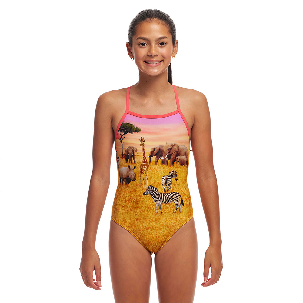 Funkita Strapped In Swimsuit Gelb 10 Years Mädchen Funkita Strapped In Swimsuit Gelb 10 Years Mädchen von Funkita