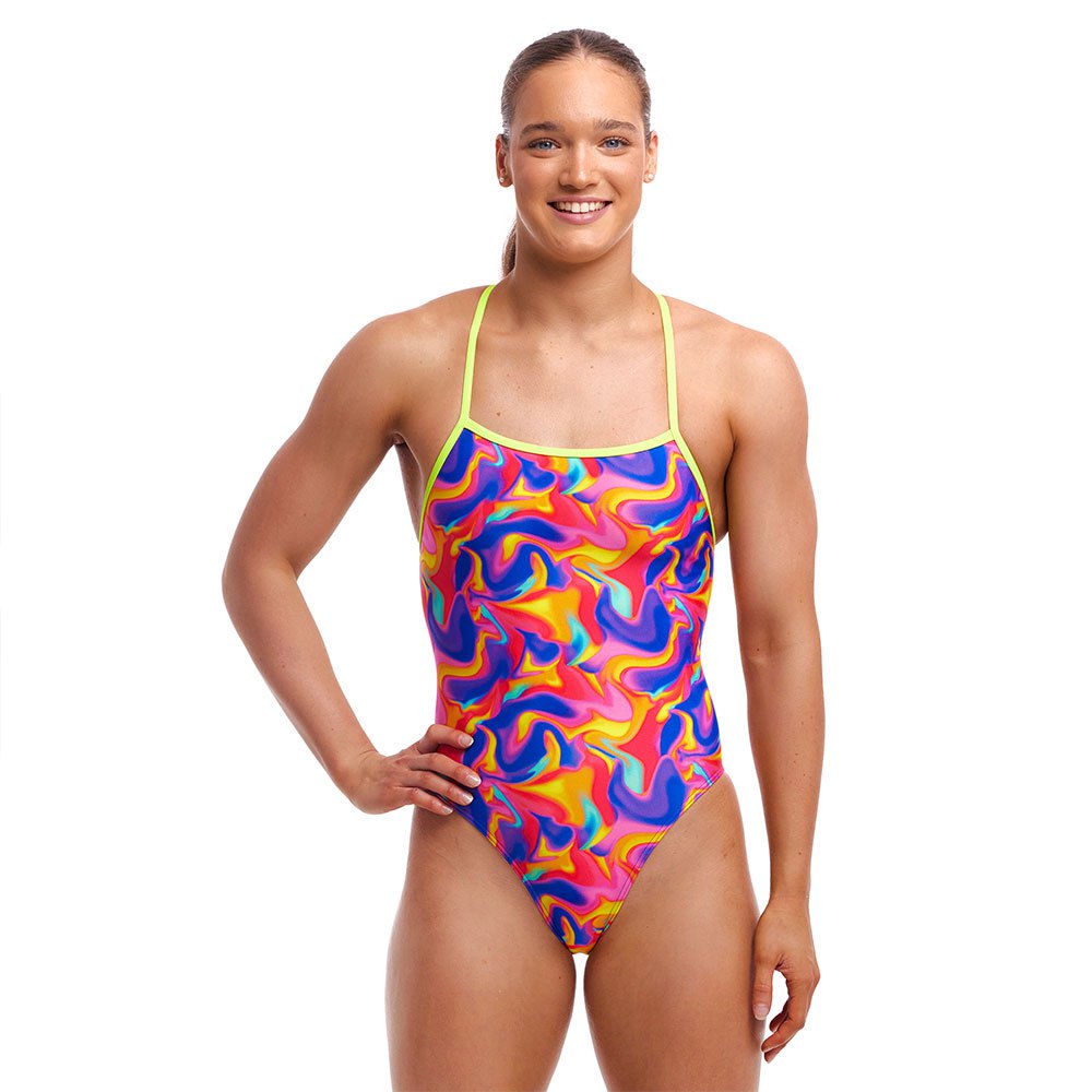 Funkita Strapped In Swimsuit Mehrfarbig AUS 12 Frau von Funkita