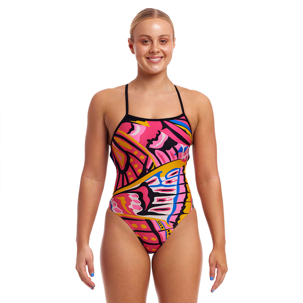 Funkita Strapped In Swimsuit Rosa AUS 12 Frau Funkita Strapped In Swimsuit Rosa AUS 12 Frau von Funkita