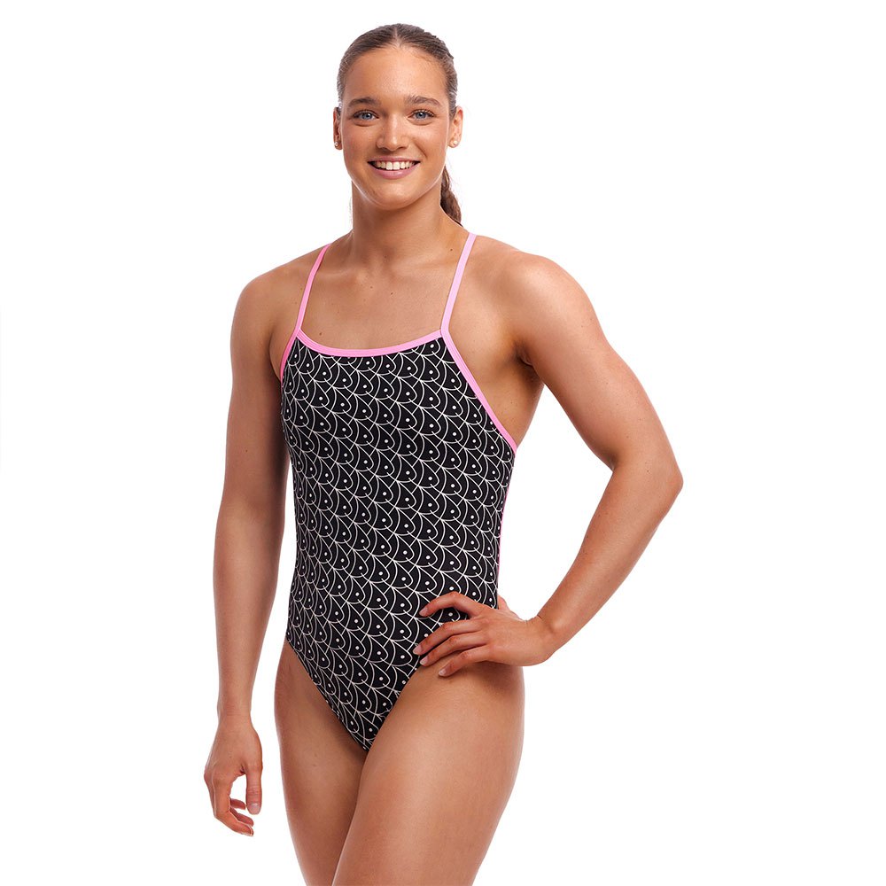 Funkita Tie Me Tight Swimsuit Rosa AUS 12 Frau von Funkita