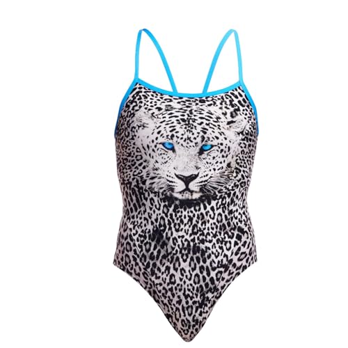 Funkita White Walker Badeanzug Damen/Frauen chlorresistent schnelltrocknend und UV Schutz 50+, Größe:38 von Funkita