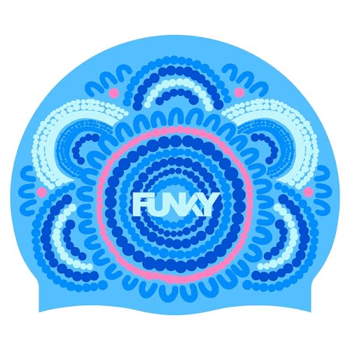 Way Funky Bundjalung Badekappe, Blau / Rosa Way Funky Bundjalung Badekappe, Blau / Rosa von Funkita