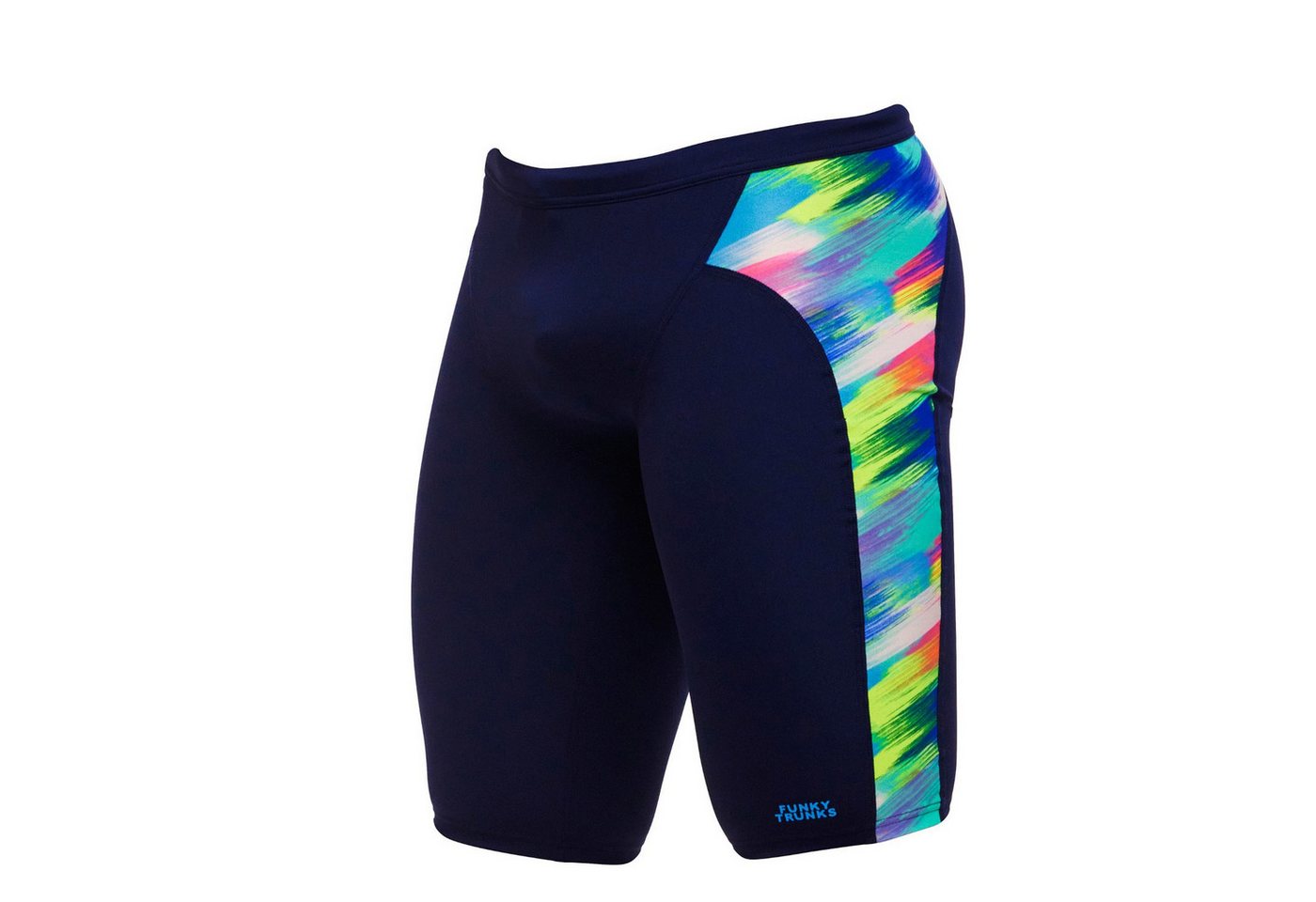 Funky Trunks Badehose Streaky Strokes Jammer Badehose chlorbeständig Funky Trunks Badehose Streaky Strokes Jammer Badehose chlorbeständig von Funky Trunks