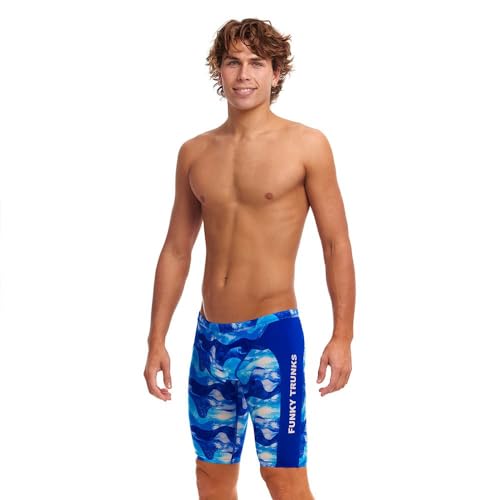 Funky Trunks Dive In Jammer Badehose Herren chlorresistent UV Schutz 50+, Größe:5 Funky Trunks Dive In Jammer Badehose Herren chlorresistent UV Schutz 50+, Größe:5 von Funky Trunks
