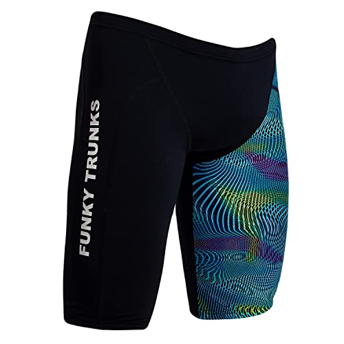 Funky Trunks Jammer Badehose Herren Wires Crossed, Größe:6 von Funky Trunks