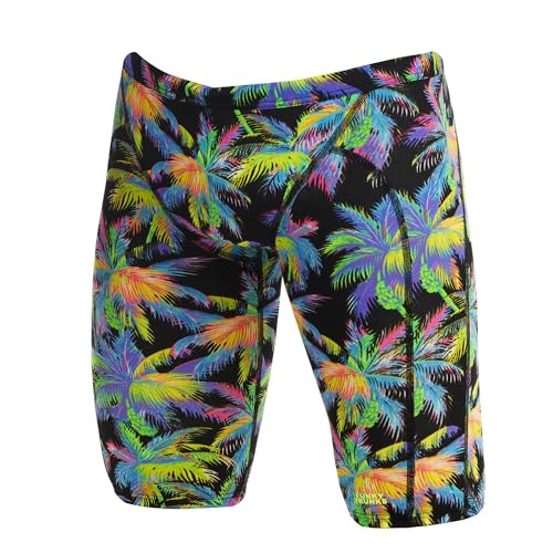 Funky Trunks Paradise Please Jammer Badehose Herren chlorresistent UV Schutz 50+, Größe:3 von Funky Trunks