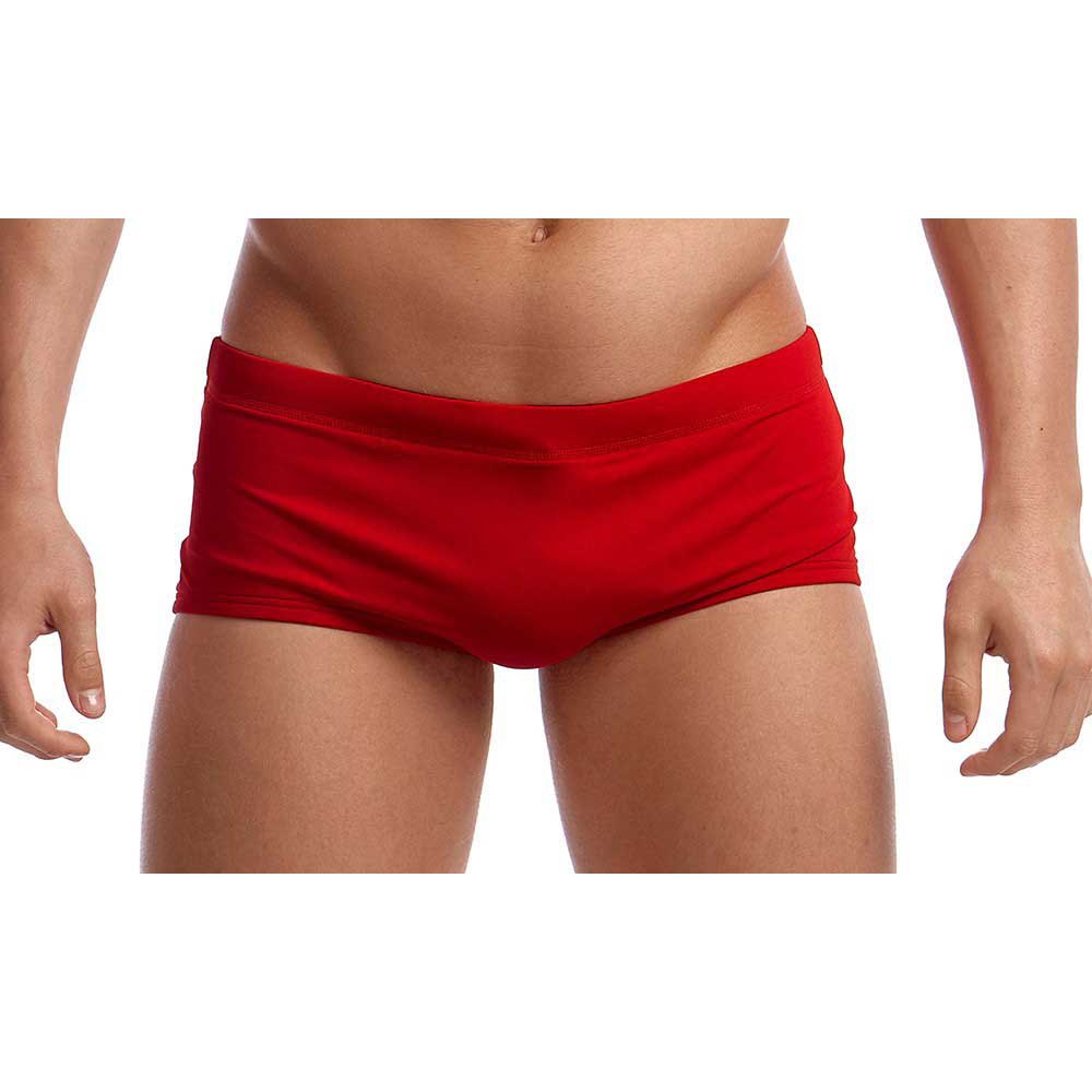 Funky Trunks Plain Front Swimming Brief Rot S Mann von Funky Trunks