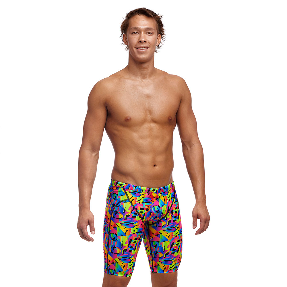 Funky Trunks Training Jammer Mehrfarbig 34 Mann von Funky Trunks