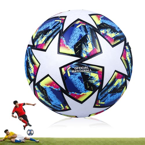 Fußball Kinder Unisex, Fußball Regulär Nr. 5 Ball Fussbälle Wasserdicht Jungen Sport Training Fußball Geburtstagsgeschenk für Fanartikel Fußballliebhaber Fußball Kinder Unisex, Fußball Regulär Nr. 5 Ball Fussbälle Wasserdicht Jungen Sport Training Fußball Geburtstagsgeschenk für Fanartikel Fußballliebhaber von Funmo