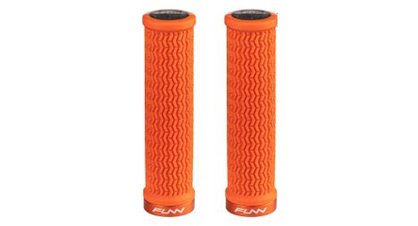 ein paar funn holeshot 130mm lenkergriffe orange ein paar funn holeshot 130mm lenkergriffe orange von Funn
