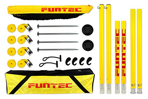 Funtec Pro Beach Set - transportable Beachvolleyball-Netzanlage für Top-Sport Funtec Pro Beach Set - transportable Beachvolleyball-Netzanlage für Top-Sport von Funtec