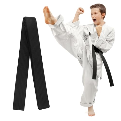 Funtery 260cm Judo gürtel Budogürtel Taekwondo Gürtel Judo Karate Gürtel Belt Kampfkunst Karate Kampfsport Gürtel Professioneller Karate Aikido Belt für Kinder Erwachsene Kampfsportgürte(Schwarz) Funtery 260cm Judo gürtel Budogürtel Taekwondo Gürtel Judo Karate Gürtel Belt Kampfkunst Karate Kampfsport Gürtel Professioneller Karate Aikido Belt für Kinder Erwachsene Kampfsportgürte(Schwarz) von Funtery