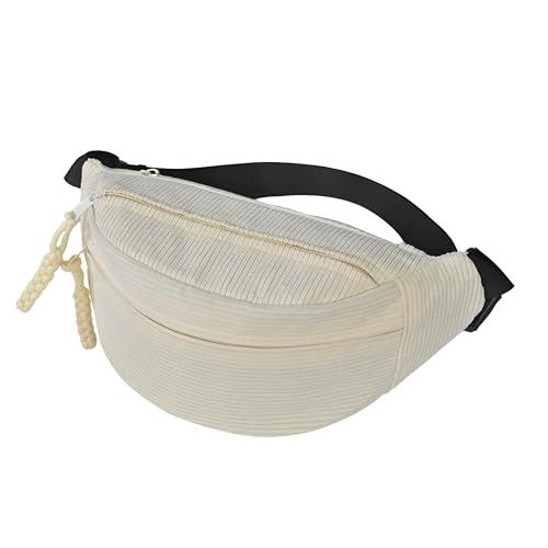 Funtlend Bauchtasche Damen Cord Bauchtaschen Schwarz Gürteltasche Damen Cord Brusttasche Bum Bags Outdoor Sport Fanny Pack für Damen Jungen Teenager Sportlich Funtlend Bauchtasche Damen Cord Bauchtaschen Schwarz Gürteltasche Damen Cord Brusttasche Bum Bags Outdoor Sport Fanny Pack für Damen Jungen Teenager Sportlich von Funtlend