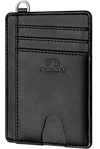 FurArt Schlank Kreditkartenetui,RFID-Blockierung Portemonnaie, Minimalistisch Kreditkarten Kartenetui für Herren und Damen FurArt Schlank Kreditkartenetui,RFID-Blockierung Portemonnaie, Minimalistisch Kreditkarten Kartenetui für Herren und Damen von FurArt