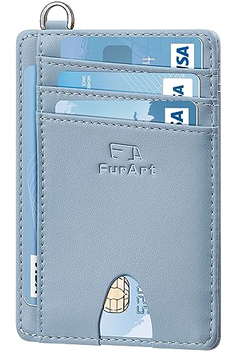 FurArt Schlank Kreditkartenetui,RFID-Blockierung Portemonnaie, Minimalistisch Kreditkarten Kartenetui für Herren und Damen FurArt Schlank Kreditkartenetui,RFID-Blockierung Portemonnaie, Minimalistisch Kreditkarten Kartenetui für Herren und Damen von FurArt