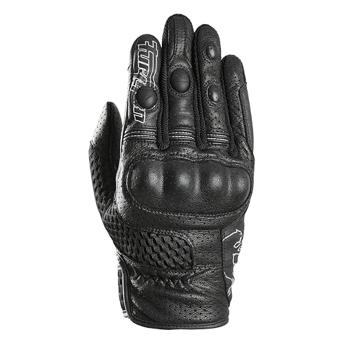 Furygan TD AIR Herren Motorradhandschuhe- Aerodynamisches Design, CE Schutz, Belüftung, Passform, Stil - Aerodynamisches Design - Touchscreen von Furygan