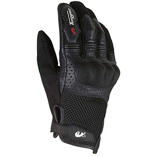 Furygan TD12 Herren Motorradhandschuhe - Handfläche 100% Ziegenleder - Sommerhandschuhe - Gute Belüftung - Mittelhandschutz D3O - Verschiedene Größen, Schwarz Furygan TD12 Herren Motorradhandschuhe - Handfläche 100% Ziegenleder - Sommerhandschuhe - Gute Belüftung - Mittelhandschutz D3O - Verschiedene Größen, Schwarz von Furygan