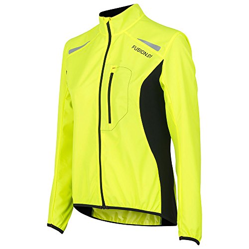 FUSION Damen S1 Run Jacke, gelb/schwarz, m FUSION Damen S1 Run Jacke, gelb/schwarz, m von Fusion Chemical