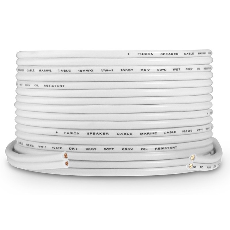 Fusion 16 Awg Speaker Cable Silber 7.62 m Fusion 16 Awg Speaker Cable Silber 7.62 m von Fusion