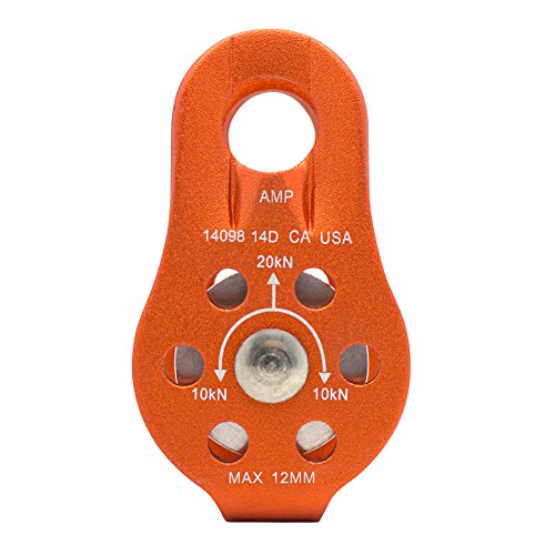 Fusion Climb Nuro Festlagerseite Aluminium Pulley orange 20KN Fusion Climb Nuro Festlagerseite Aluminium Pulley orange 20KN von Fusion
