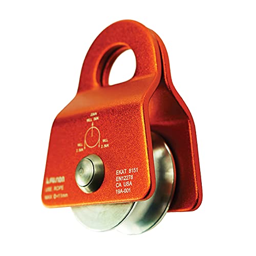 Fusion Climb Ekat Micro Aluminum Side Swing-Pulley orange 20KN Fusion Climb Ekat Micro Aluminum Side Swing-Pulley orange 20KN von Fusion