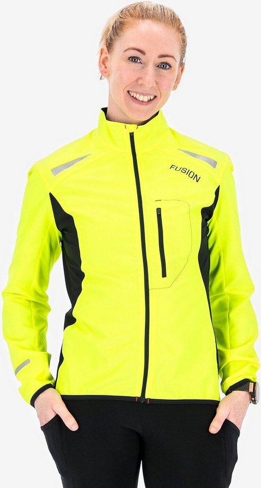 Fusion Laufjacke WOMENS S1 RUN JACKET YELLOW von Fusion