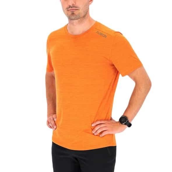 Fusion Mens C3 T-Shirt Herren (Orange M Größe) Laufshirts von Fusion