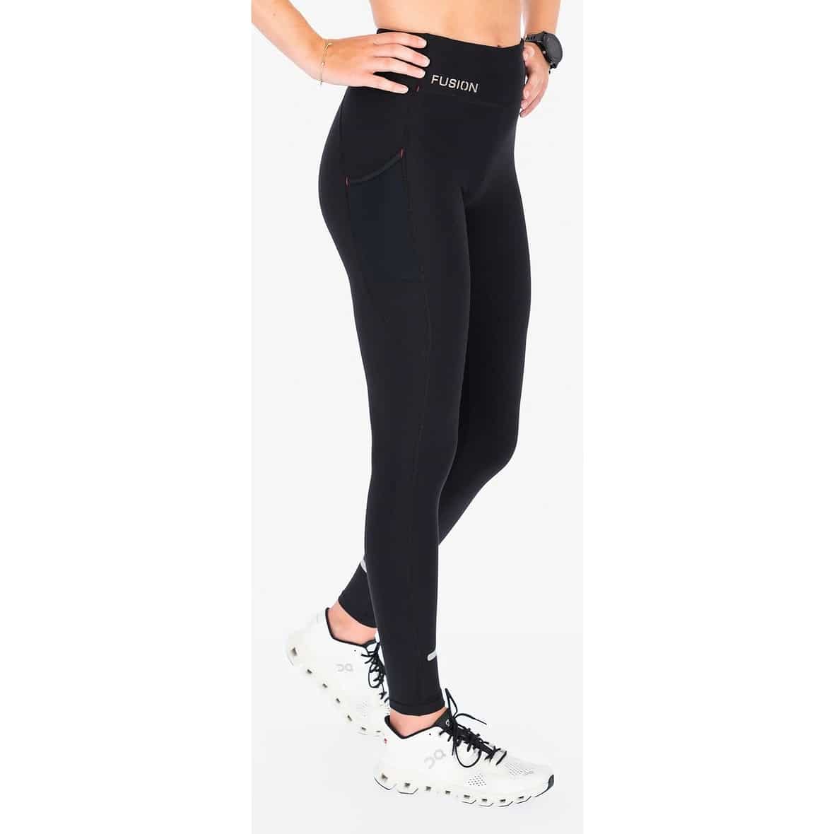 Fusion Womens C3 Training Tights Damen (Schwarz XS ) Walkingbekleidung von Fusion