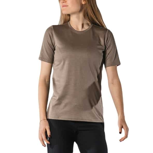 Fusion Womens Technical Merino 150 T-Shirt Damen (Beige L) von Fusion