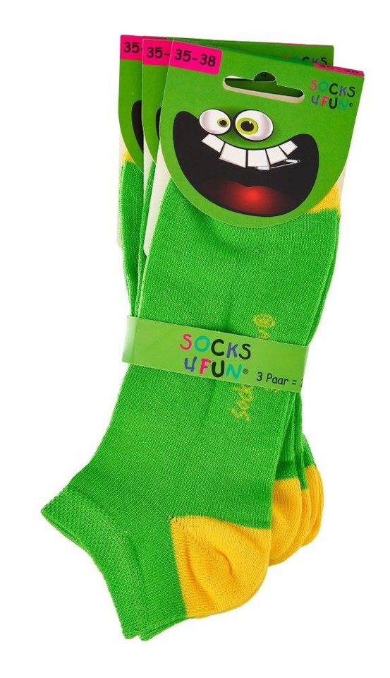 FussFreunde Sneakersocken 6 Paar Kinder Sneaker Socken, GUTE LAUNE FARBEN für Mädchen & Jungen FussFreunde Sneakersocken 6 Paar Kinder Sneaker Socken, GUTE LAUNE FARBEN für Mädchen & Jungen von FussFreunde