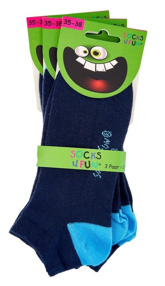 FussFreunde Sneakersocken 6 Paar Kinder Sneaker Socken, GUTE LAUNE FARBEN für Mädchen & Jungen FussFreunde Sneakersocken 6 Paar Kinder Sneaker Socken, GUTE LAUNE FARBEN für Mädchen & Jungen von FussFreunde