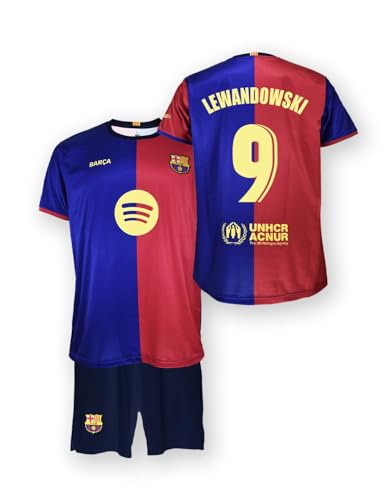 FC Barcelona Heimtrikot für Kinder, Saison 24/25, Uni, Kinder, Lewandowski, 8 Jahre FC Barcelona Heimtrikot für Kinder, Saison 24/25, Uni, Kinder, Lewandowski, 8 Jahre von FC Barcelona