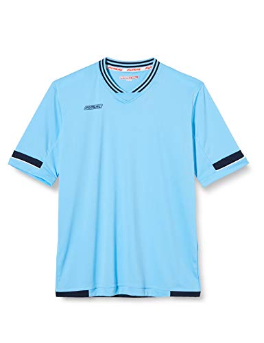 FUTSAL Jungen Camiseta Azarake Hemd, Himmelblau/Marineblau/Weiß, XL FUTSAL Jungen Camiseta Azarake Hemd, Himmelblau/Marineblau/Weiß, XL von Futsal