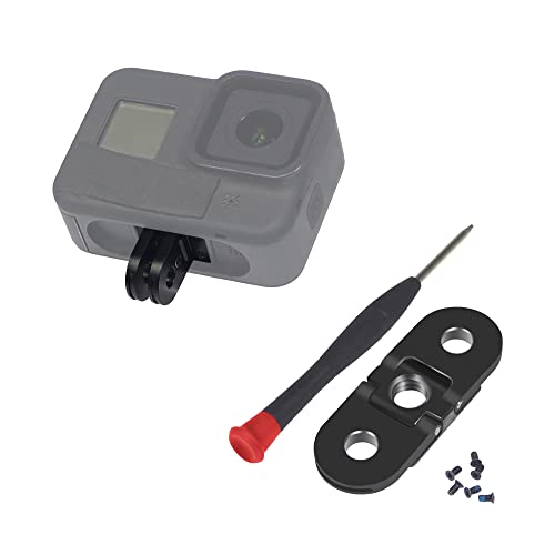 Fututech 1/4 Adapter, faltbar, aus Aluminiumlegierung, für GoPro 11, 10, Magnet-Adapter, für Action-Kameras, Zubehör Fututech 1/4 Adapter, faltbar, aus Aluminiumlegierung, für GoPro 11, 10, Magnet-Adapter, für Action-Kameras, Zubehör von Fututech