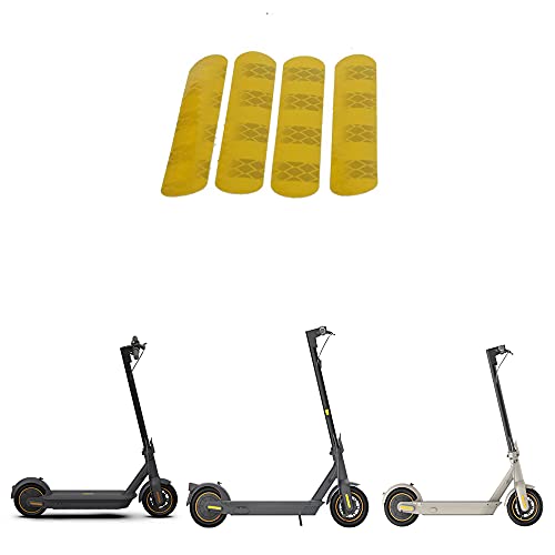 Fututech Sicherheitsaufkleber für Segway Ninebot Max G30/G30 ll/G30, reflektierendes Band, für Scooter, Elektroroller, Warnung, Nacht, Ersatzteile, 4 Stück Fututech Sicherheitsaufkleber für Segway Ninebot Max G30/G30 ll/G30, reflektierendes Band, für Scooter, Elektroroller, Warnung, Nacht, Ersatzteile, 4 Stück von Fututech