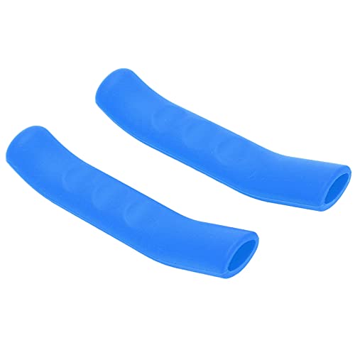 Fybida Fahrrad-Lenkergriffe, Scooter-Griff-Silikon-Abdeckung, rutschfeste Lenker-Schutzhülle für Xiaomi M365(Blau) von Fybida
