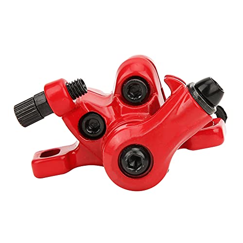 Fybida Scheibenbremssättel, Metall-Kompakt-Hinterrad-Scheibenbremsausrüstung Zubehör für Xiaomi 365 Elektroroller(Rot) von Fybida