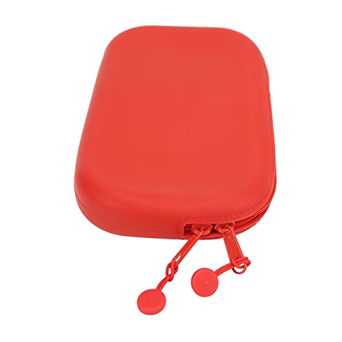 Fyearfly Stiftetasche Federmäppchen Silica Stiftetasche Kleine Größe Aufbewahrungstasche für Schule Büro Reisen Leicht Rot, mehrfarbig, 60_x_180_cm von Fyearfly