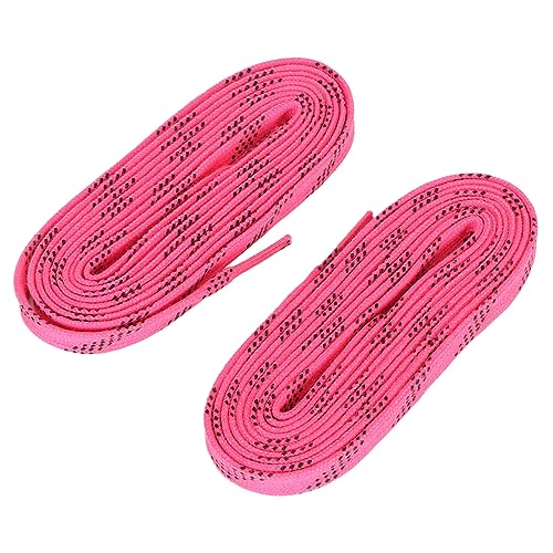 Eishockey Skate Schnürsenkel, Skate Hockey Schnürsenkel, 2 Paar Hockey Schnürsenkel gewachst dicht gewebt halten die Schnürsenkel trocken Rollschuhe gewachste Spitze für Normale Schuhe, Stiefel Eishockey Skate Schnürsenkel, Skate Hockey Schnürsenkel, 2 Paar Hockey Schnürsenkel gewachst dicht gewebt halten die Schnürsenkel trocken Rollschuhe gewachste Spitze für Normale Schuhe, Stiefel von Fyearfly