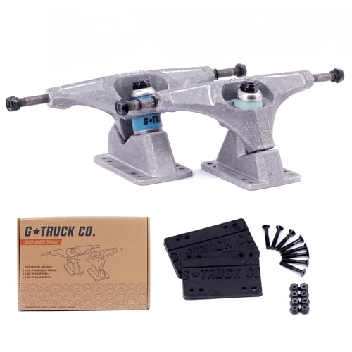 G-TRUCK Surf Achse für Surfskate , 165mm, Set aus Vorder- und Hinterachse, Skatesurf Surftraining für Balance, Carving & Pumping für Anfänger und Fortgeschrittene G-TRUCK Surf Achse für Surfskate , 165mm, Set aus Vorder- und Hinterachse, Skatesurf Surftraining für Balance, Carving & Pumping für Anfänger und Fortgeschrittene von Homos