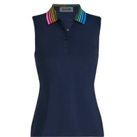G/Fore GRADIENT COLLAR SILKY TECH NYLON ohne Arm Polo navy G/Fore GRADIENT COLLAR SILKY TECH NYLON ohne Arm Polo navy von G/Fore