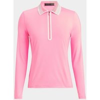 G/Fore SILKY TECH NYLON ZIP Langarm Polo pink G/Fore SILKY TECH NYLON ZIP Langarm Polo pink von G/Fore