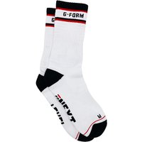 G-FORM Mid-Calf Socken white/black/red L/XL von G-FORM