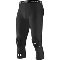 G-FORM Pro gepolsterte 3/4 Tights black L von G-FORM