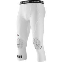 G-FORM Pro gepolsterte 3/4 Tights white M von G-FORM