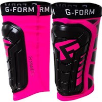 G-FORM Pro-S Vento Fußball Schienbeinschoner Kinder black/pink S/M von G-FORM