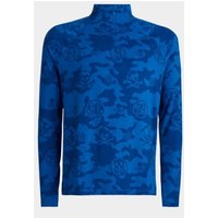 G/Fore EXPLODED ICON CAMO LUXE QUARTER ZIP Stretch Midlayer royal von G/Fore