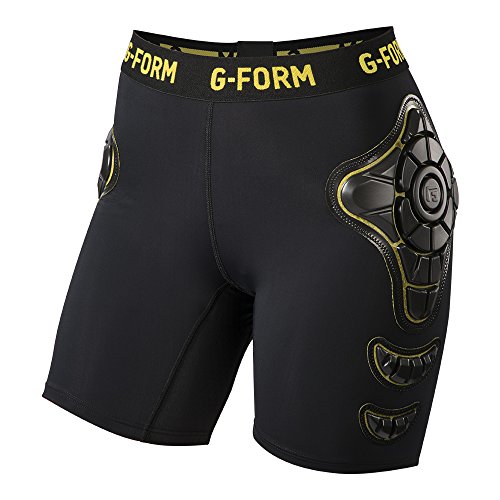 G-Form Frauen 'S Pro-X Board und Ski Compression Short schwarz Schwarz/Gelb XL G-Form Frauen 'S Pro-X Board und Ski Compression Short schwarz Schwarz/Gelb XL von G-Form