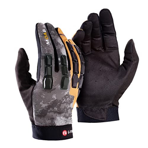 G-Form Moab Mountain Bike Handschuhe - Radhandschuhe für Mountainbiking und Dirtbiking - Grau/Sunburst, Erwachsene XS G-Form Moab Mountain Bike Handschuhe - Radhandschuhe für Mountainbiking und Dirtbiking - Grau/Sunburst, Erwachsene XS von G-Form